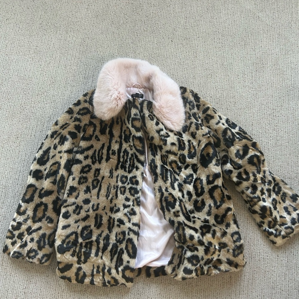 Top shop Fur Jacket New Without tags.